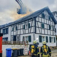 Dachstuhlbrand Obermaubach