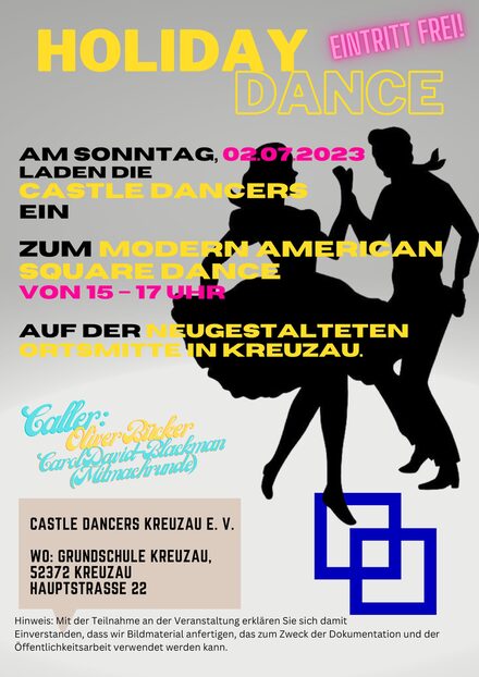 Holiday Dance Kreuzau Plakat