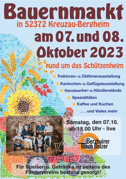 Plakat Bauernmarkt 2023